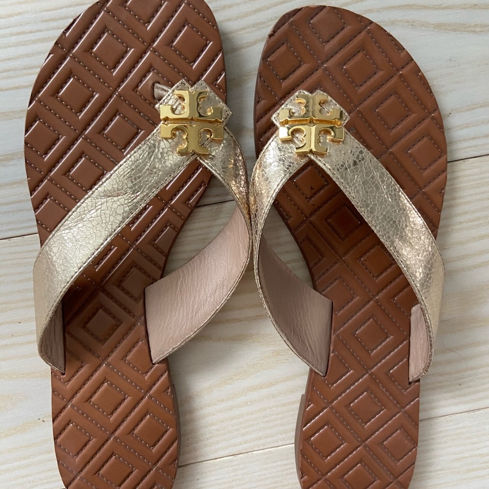 Tory Burch Leather Sandals